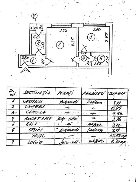 Vadul Nou, apartament 2 camere, zona linistita, acces facil catre metrou